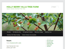 Tablet Screenshot of hollyberryhills.com